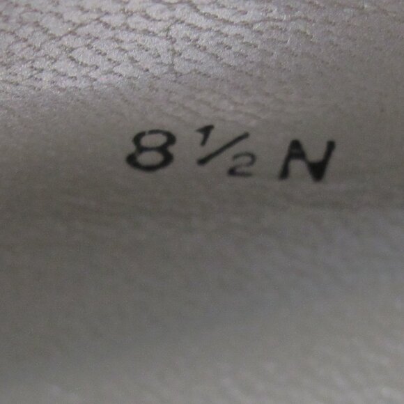 Magaret Jerrold brown and bone cut-work leather heels - 8.5N - Picture 4 of 15